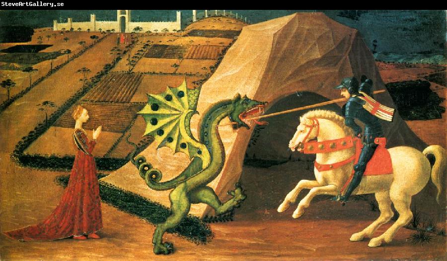 UCCELLO, Paolo St George and the Dragon qt
